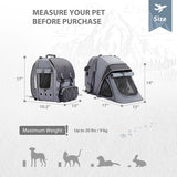 Cat Tree Palace - Cat Scratching Posts USA Cat Carrier Cat/ Dog Carrier Back Pack