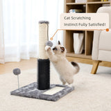 Cat Tree Palace - Cat Scratching Posts USA Cat Scratching Post Specialists | Cat Scratcher Trees & Poles 19.6" 3 in 1 Cat Scratching Post