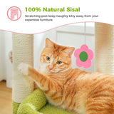 Cat Tree Palace - Cat Scratching Posts USA Cat Scratching Post Specialists | Cat Scratcher Trees & Poles 27.6" Cat Scratching Post / Tree / Pole - Grey
