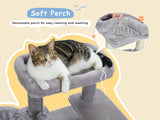 Cat Tree Palace - Cat Scratching Posts USA Cat Scratching Post Specialists | Cat Scratcher Trees & Poles 34.6" Compact Cat Scratching Tree Condo