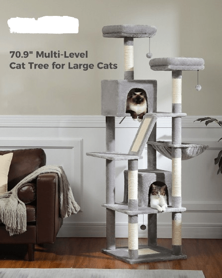 Cat Tree Palace - Cat Scratching Posts USA Cat Scratching Post Specialists | Cat Scratcher Trees & Poles 70.9