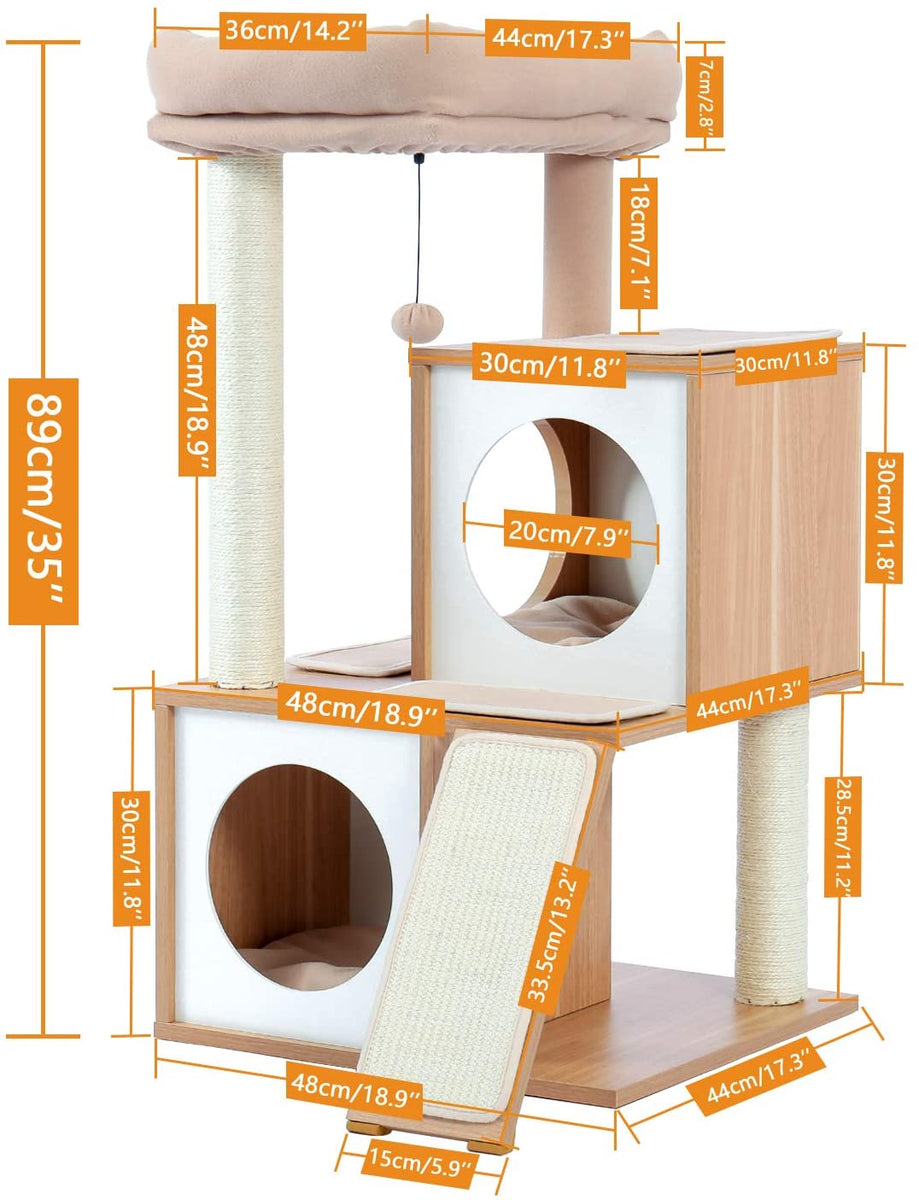 Vesper double cat outlet tree