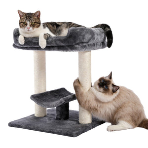 Cat Tree Palace - Cat Scratching Posts USA Cat Scratching Post Specialists | Cat Scratcher Trees & Poles 18.9" Cat Scratching Post / Tree / Pole - Grey
