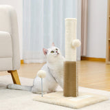 Cat Tree Palace - Cat Scratching Posts USA Cat Scratching Post Specialists | Cat Scratcher Trees & Poles 19.6" 3 in 1 Cat Scratching Post