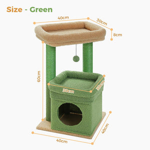 Cat Tree Palace - Cat Scratching Posts USA Cat Scratching Post Specialists | Cat Scratcher Trees & Poles 27.6" Cat Scratching Post / Tree / Pole - Grey