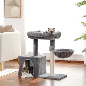 Cat Tree Palace - Cat Scratching Posts USA Cat Scratching Post Specialists | Cat Scratcher Trees & Poles 27" Cat Scratching Post / Tree / Pole - Grey