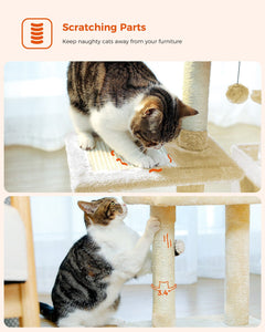 Cat Tree Palace - Cat Scratching Posts USA Cat Scratching Post Specialists | Cat Scratcher Trees & Poles 28.5" Cat Scratching Post / Tree / Pole