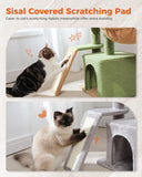 Cat Tree Palace - Cat Scratching Posts USA Cat Scratching Post Specialists | Cat Scratcher Trees & Poles ﻿31.5" Compact Cactus Cat Scratching Tree/ Post
