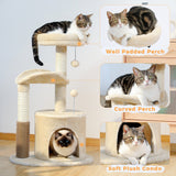 Cat Tree Palace - Cat Scratching Posts USA Cat Scratching Post Specialists | Cat Scratcher Trees & Poles 32.7" Cat Scratching Tree/ Post/ Pole
