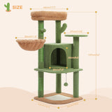 Cat Tree Palace - Cat Scratching Posts USA Cat Scratching Post Specialists | Cat Scratcher Trees & Poles 42" Cactus Cat Scratching Post / Tree / Pole - Green