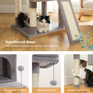 Cat Tree Palace - Cat Scratching Posts USA Cat Scratching Post Specialists | Cat Scratcher Trees & Poles 63.8" Cat Scratching Post / Tree / Pole