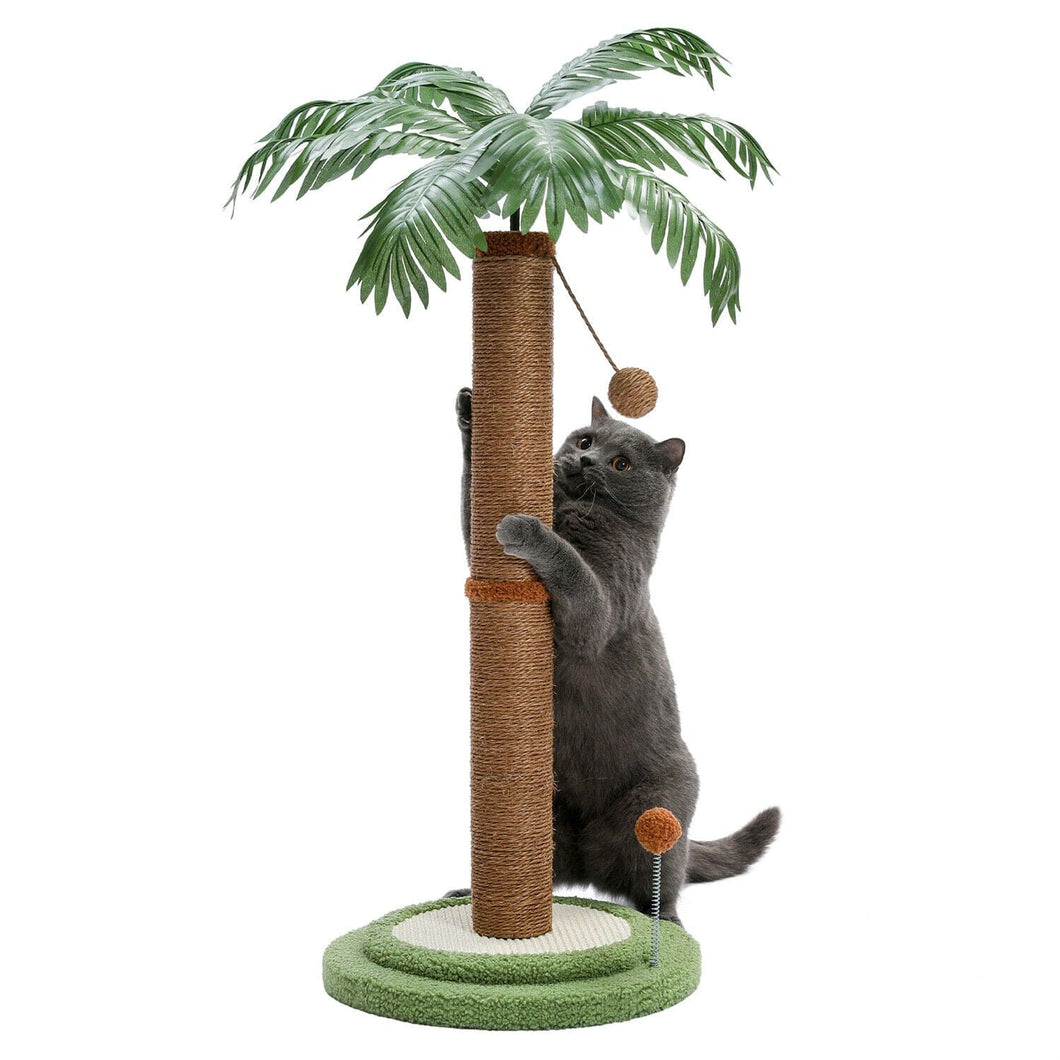 Cat Tree Palace - Cat Scratching Posts USA Cat Scratching Post Specialists | Cat Scratcher Trees & Poles Brown 33