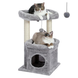Cat Tree Palace - Cat Scratching Posts USA Cat Scratching Post Specialists | Cat Scratcher Trees & Poles Gray 27.6" Cat Scratching Post / Tree / Pole - Grey