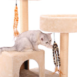 Cat Tree Palace - Cat Scratching Posts USA Cat Scratching Post Specialists | Cat Scratcher Trees & Poles Replacement Cat Teaser Toys for Cat Trees - Pack Of 8