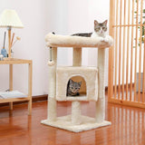 Cat Tree Palace - Cat Scratching Posts USA 28" Cat Scratching Post / Tree / Pole - Beige