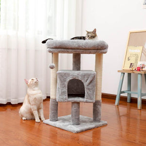 Cat Tree Palace - Cat Scratching Posts USA 28" Cat Scratching Post / Tree / Pole - Gray