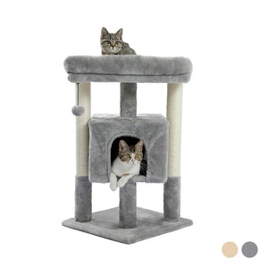 Cat Tree Palace - Cat Scratching Posts USA 28" Cat Scratching Post / Tree / Pole - Gray