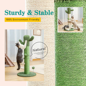 Cat Tree Palace - Cat Scratching Posts USA Cat Furniture 33.5" Cactus Cat Scratching Post / Tree / Pole