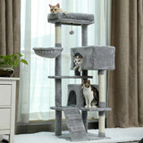 Cat Tree Palace - Cat Scratching Posts USA Cat Furniture 56" Cat Scratching Post / Tree / Pole - Grey