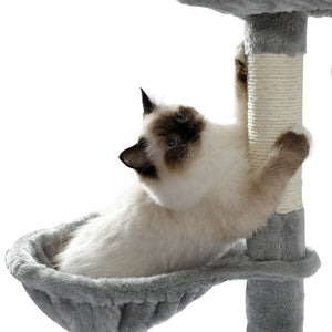 Cat Tree Palace - Cat Scratching Posts USA Cat Furniture 56" Cat Scratching Post / Tree / Pole - Grey