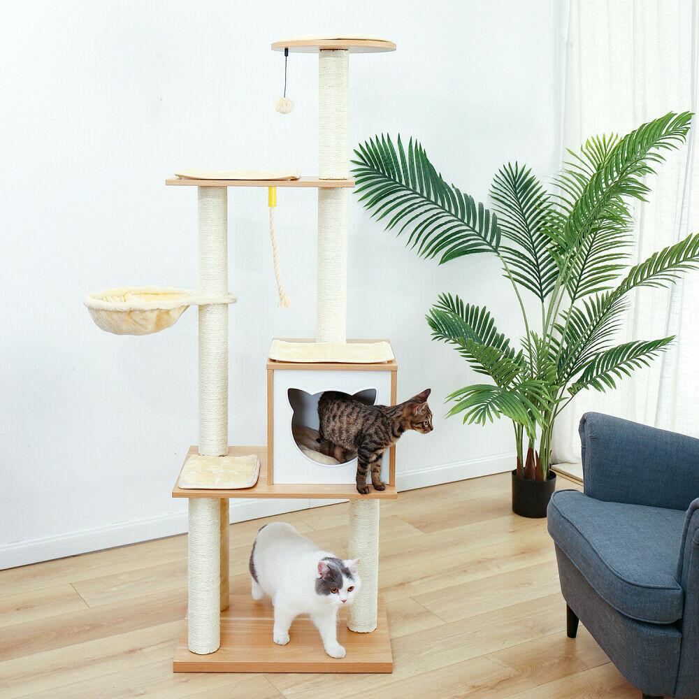 Cat Tree Palace - Cat Scratching Posts USA Cat Scratching Post Specialists | Cat Scratcher Trees & Poles 65.6